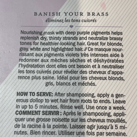 Drybar Blonde Ale Colour-Enhancing Brightening Mask - Picture 3 of 3